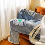 Men Denim Jeans | Streetwear Oversized Baggy Pants | Loose Straight Style Pants - Image 6